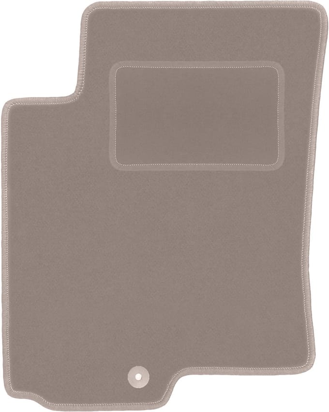 Beige bestuurdersmat voor: Hyundai Accent MC hatchback, sedan (2005-2011)
