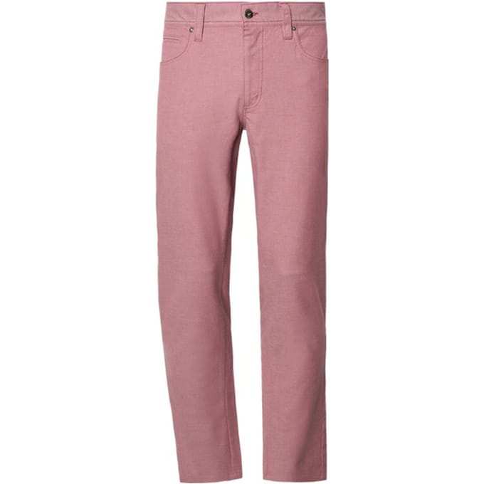 Broek met lage taille ENAMI lichtrood