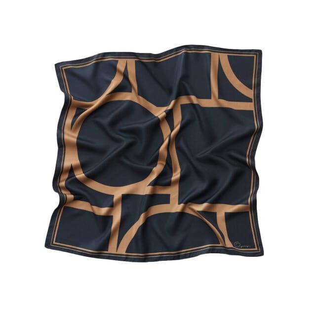 Sjaal met all-over motief model 'Aditha'