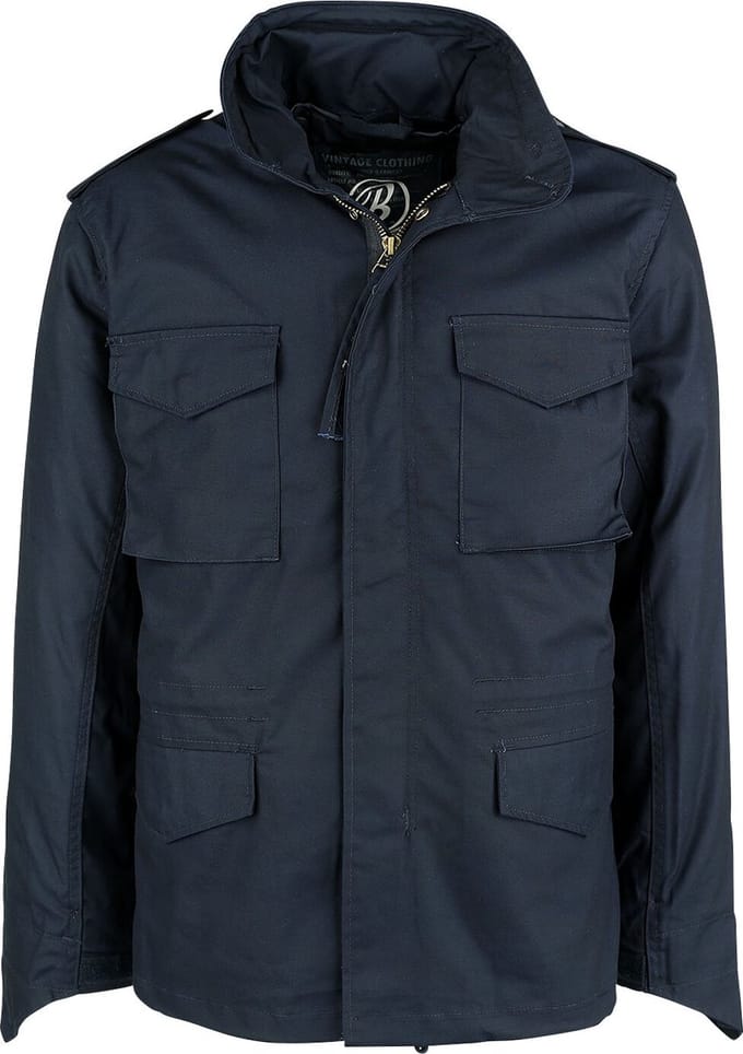 Brandit M65 Winterjas navy M Polyester - Basics