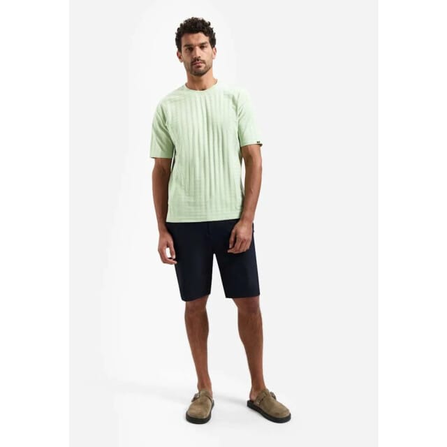 No Excess T-shirt crewneck solid relief jacqu green