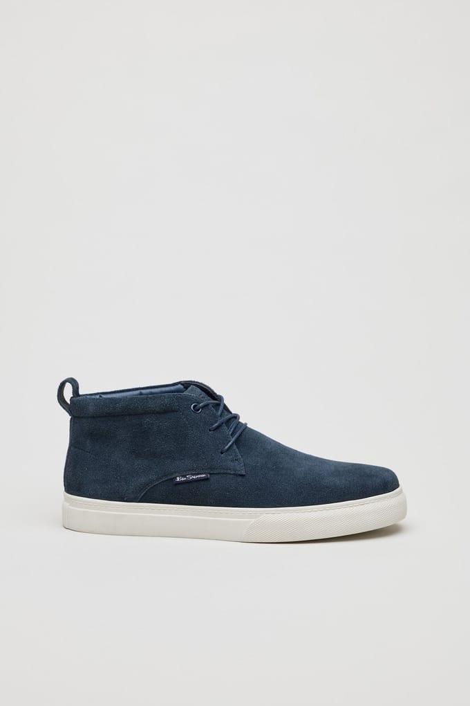 Ben Sherman Parkway Suède Heren Navy Boots