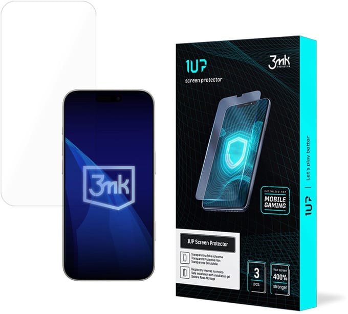 3Mk 1Up Glazen Schermbeschermer Met Coating Voor Apple Iphone 17 Pro Max