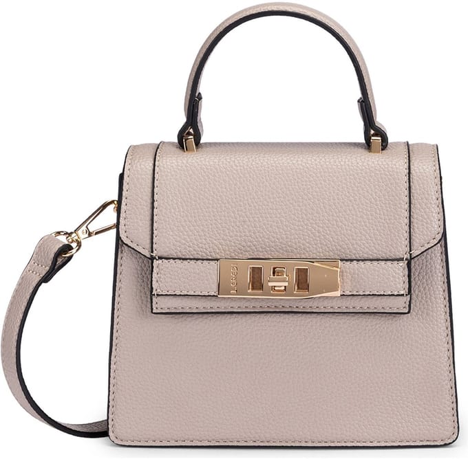 L.CREDI Konstanze Handtas 20 cm - Dames - dusty