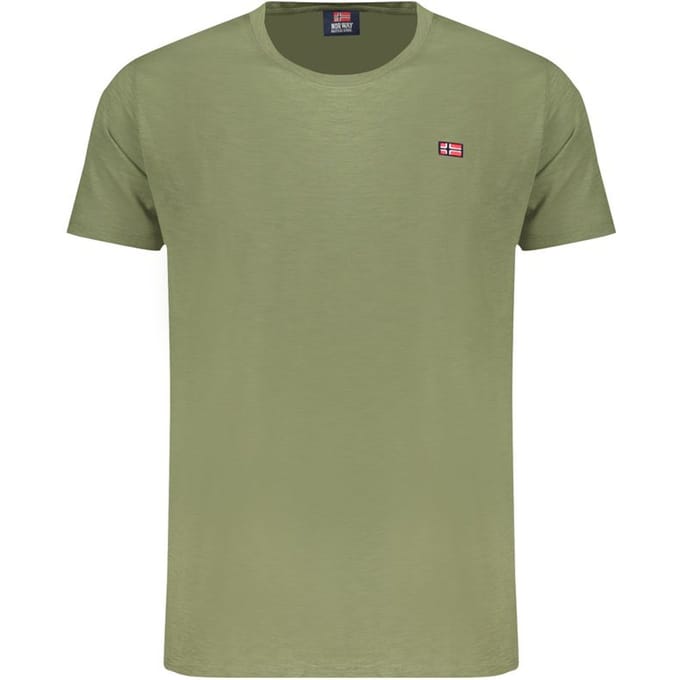 Noorwegen 1963 Korte Mouwen Crew Neck T-Shirt