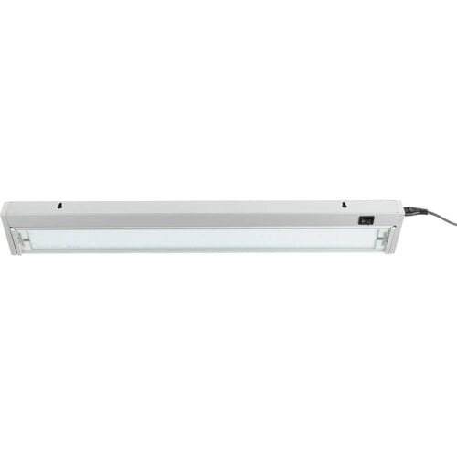 Heitronic Miami LED-onderbouwlamp LED LED vast ingebouwd 10 W Warmwit Zilver
