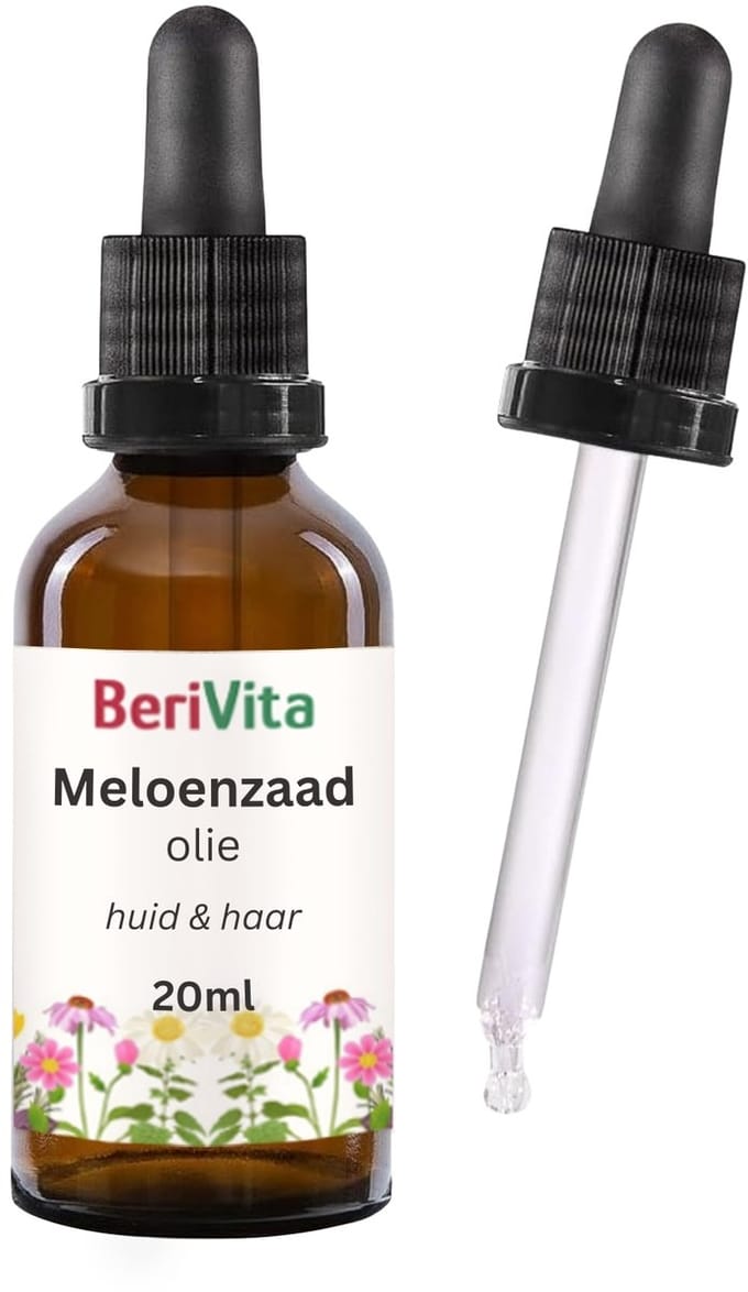Meloenzaadolie Puur 20ml Pipetfles - Huidolie