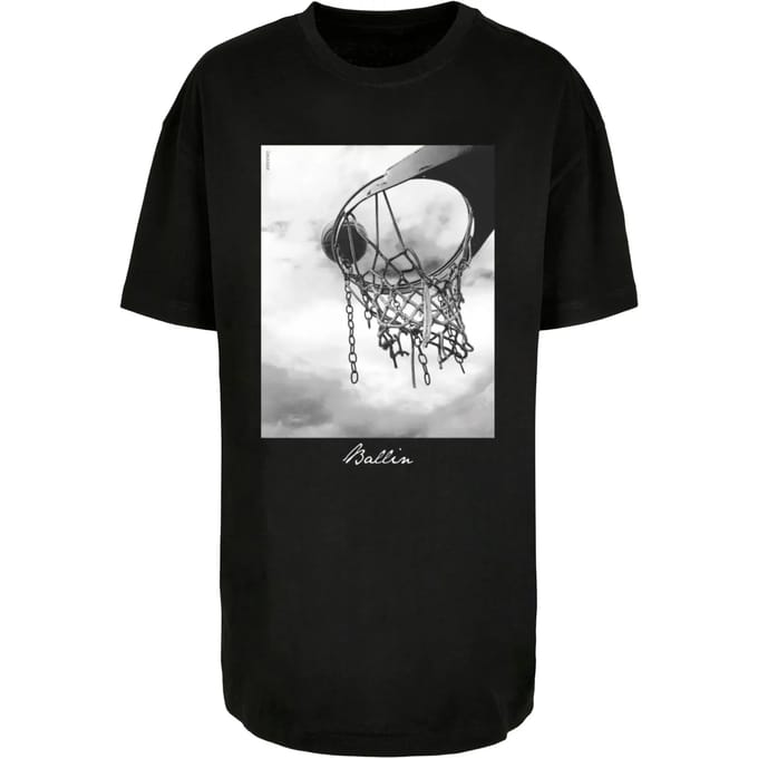 Dames-T-shirt oversized Mister Tee Ballin 2.0