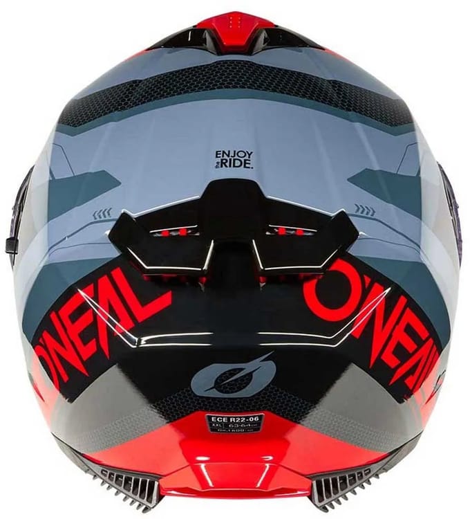 O'NEAL Challenger EXO V.25 Black Grey Red Full Face Helmet - Maat S - Helm