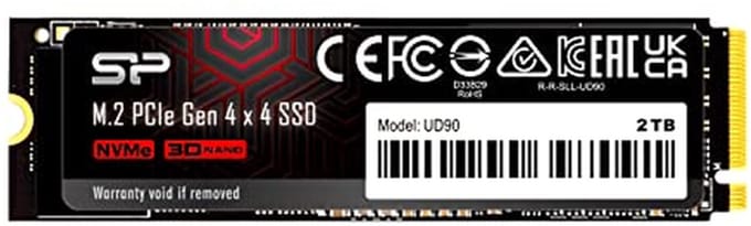 2TB NVMe SSD M.2 2280 met hoge snelheid 5000 MB/s