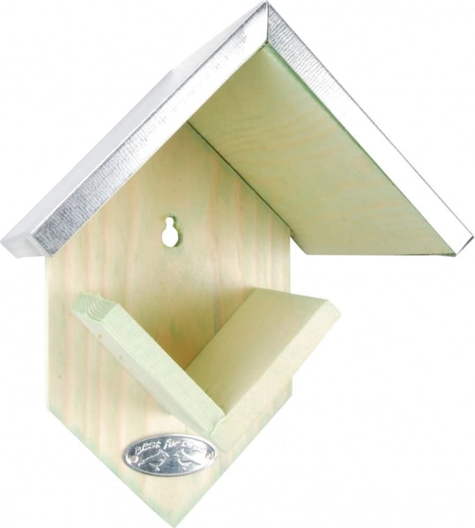 Bellatio Pindakaashuisje - Vogelvoederhuisje - 15 cm x 13 cm x 20 cm