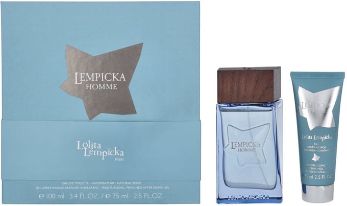 Lolita Lempicka Homme Eau De Toilette Spray 100ml Set 2 Pieces