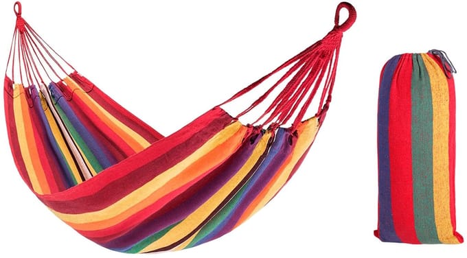 Rea - hangmat 1-persoons - 480142B geel 265x90