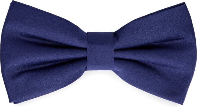 Ladeheid Vlinderdas - Strikjes voor Heren - Lengte: 12 cm, Breedte: 6 cm - Donkerblauw - LA-EA-BMM