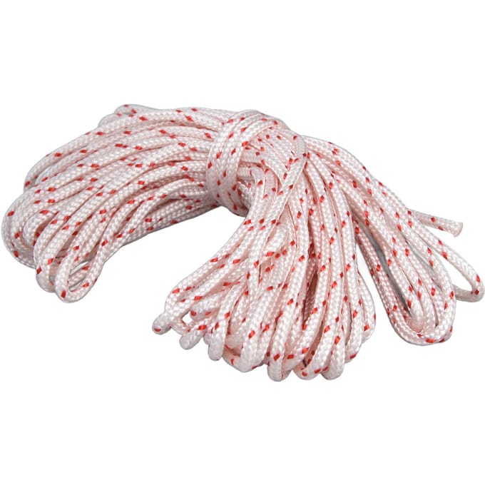 10M Nylon Startertouw Grasmaaier Kettingzaag Trimmer Startertouw Trekkoord Vervanging voor 3.0mm white