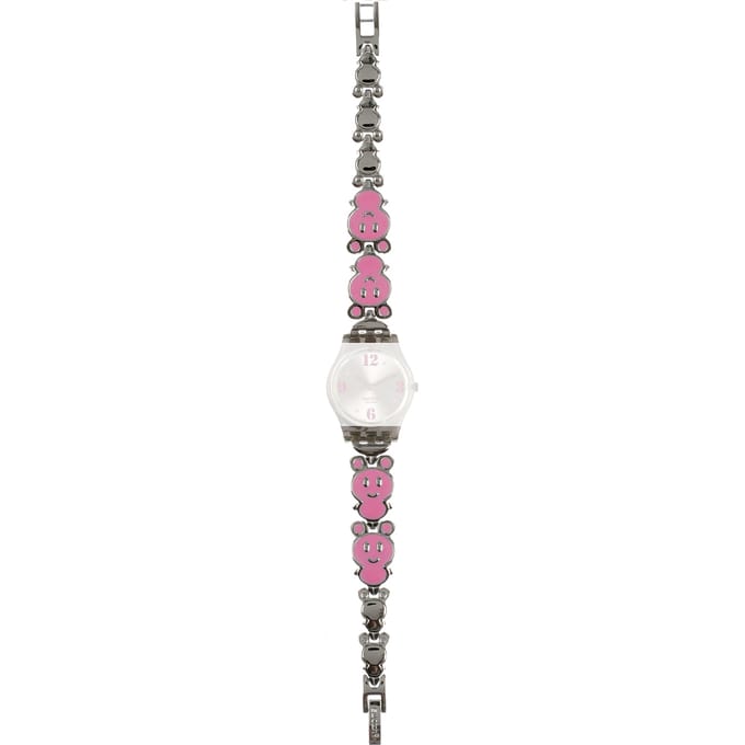 Swatch Plastic - Originals Small (25mm) - L ALM132GB LM132G Pink Dolls Medium Horlogeband