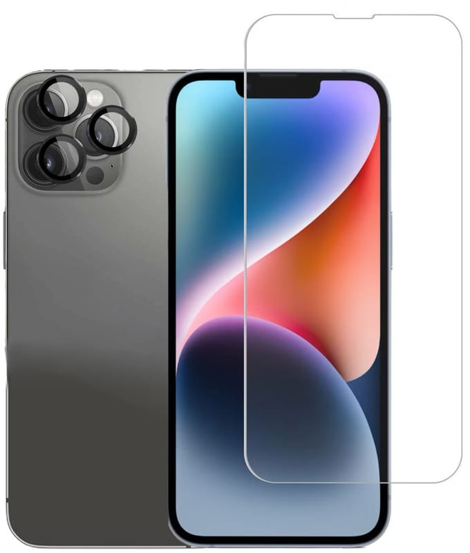 imoshion Screenprotector Gehard Glas Inclusief Camera Lens Protector - Geschikt voor Apple iPhone 13 Pro