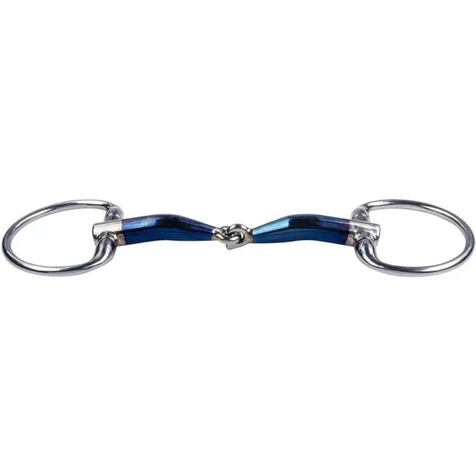 Olijfbit voor paarden Trust Sweet Iron Eggbutt Locked 16