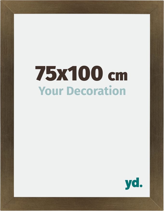 Your Decoration - Fotolijst 75x100 cm - MDF - Brons Decor - Mura