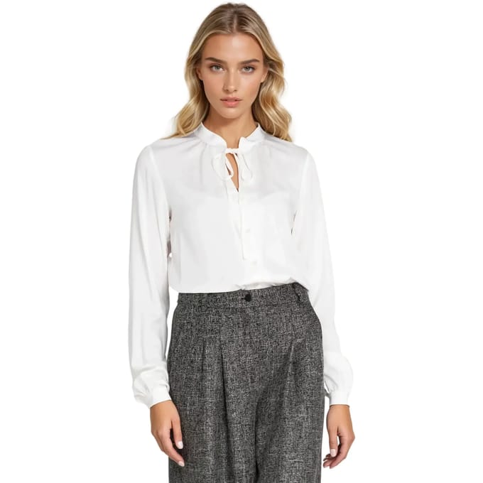 Damesblouse met lange mouwen Nife