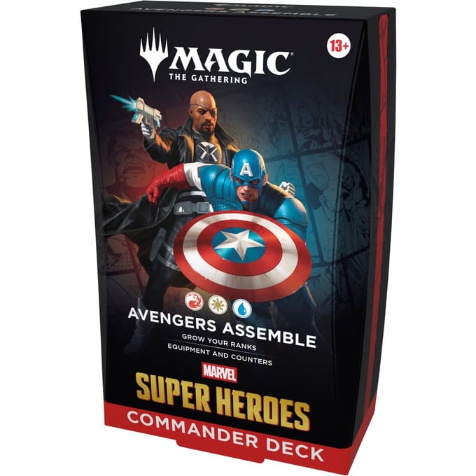 Magic: The Gathering | Marvel Super Heroes Commander Deck - Avengers Assemble