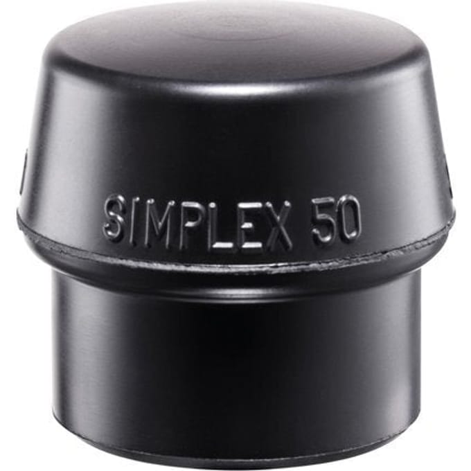 Vervangende Rubber Kop voor Een Simplex Hamer 60mm Zwart