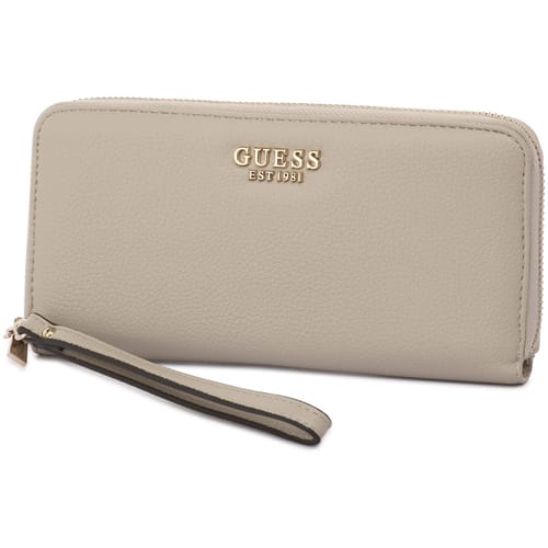 GUESS portemonnee Melody SLG Zip Around Wallet Light Taupe