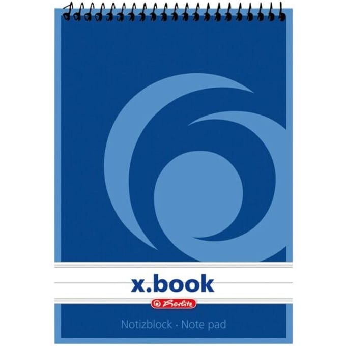 Herlitz 110619 schrijfblok & schrift A6 50 vel