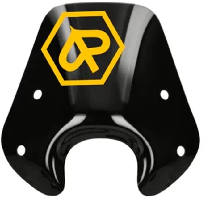 Piaggio Zip Stickerset - Windscherm Stickers - Geel