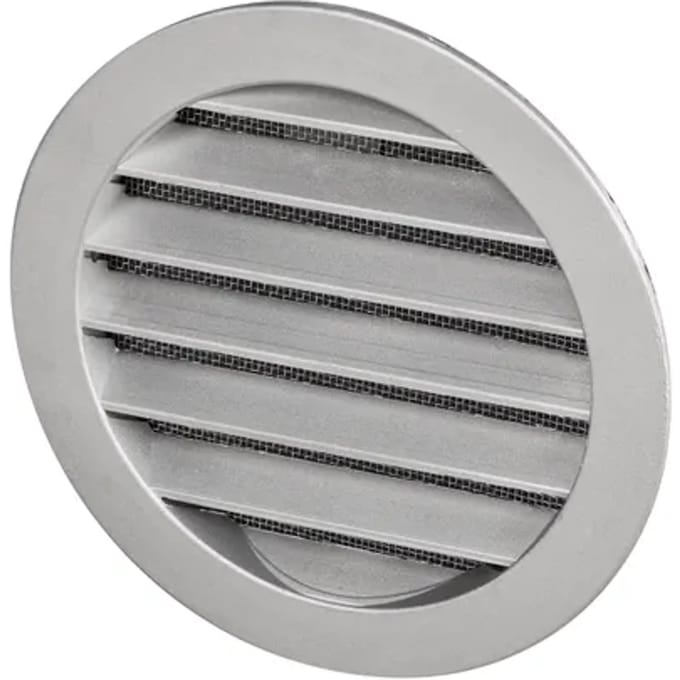 Sencys Rooster Rond (laag Model) 125mm Aluminium