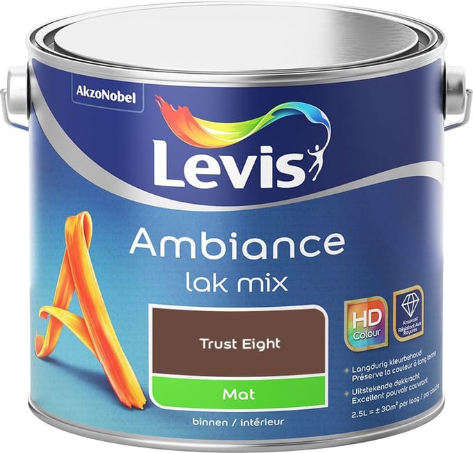 Levis - Ambiance Lak Mat Mix - Trust Eight - Mengverf - 2,5 L