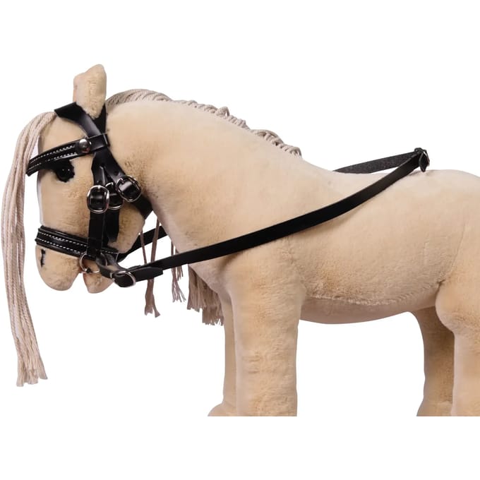 Bridon voor knuffelpaard paardrijden HKM Kids Cuddle