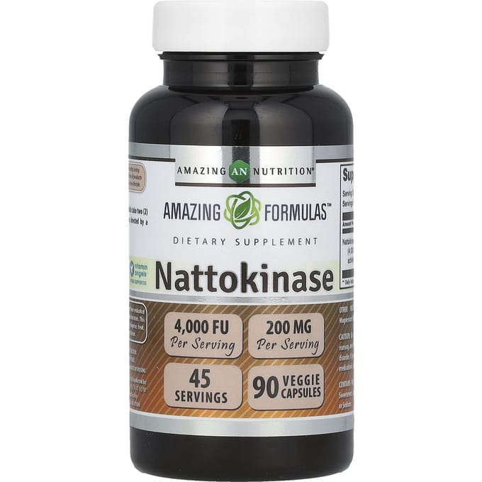 Nattokinase, Veggie Capsules 90 (100 mg per capsule)