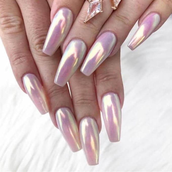 Allepaznokcie Aurora Spiegelpoeder - Shine Nr 3 - Multimagisch - 0.3g