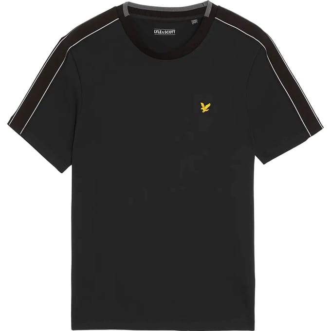 Lyle &amp; Scott Black Tape T-shirt