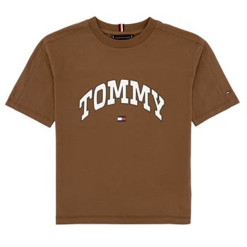 T-shirt Korte Mouw Tommy Hilfiger VARSITY RAISED PRINT TEE SS