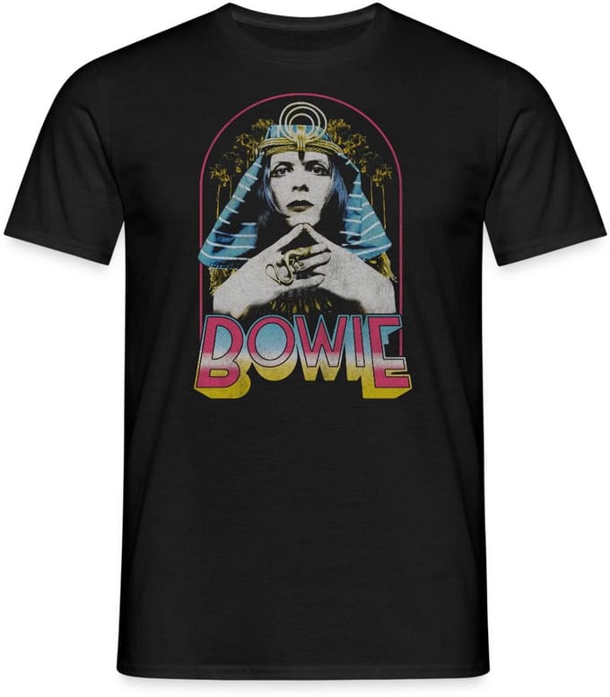 David Bowie Egyptian T-Shirt Heren