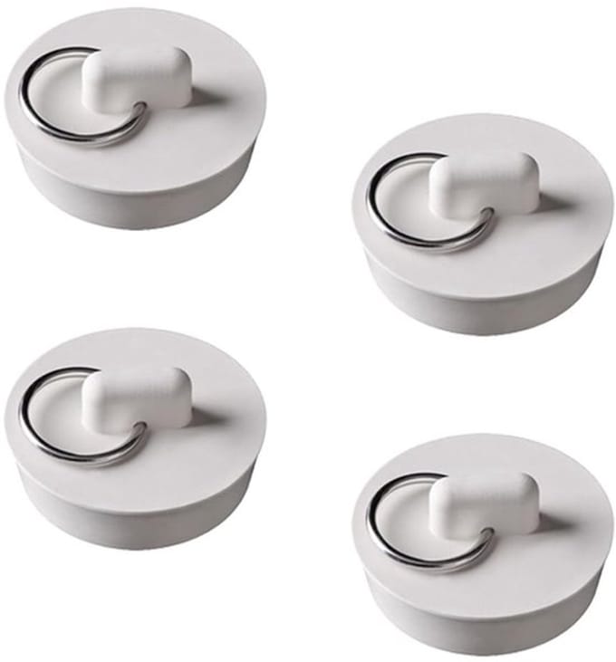 Dailygoods- Badstopper 4 Stuks - Rubber Afvoerstop - Universele