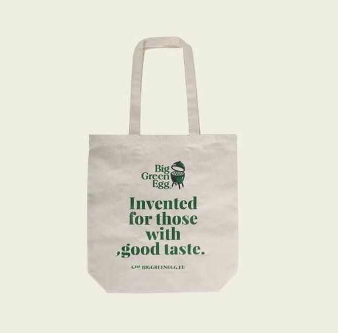 Green Egg Canvas shopper tas Big | Groen