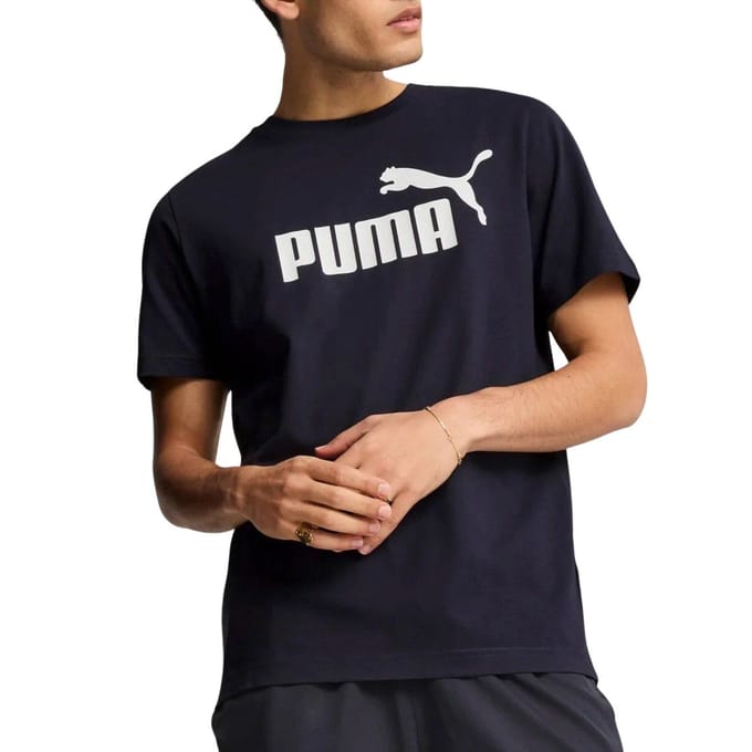 PUMA ESS No. 1 Logo Tee Heren tshirt - new navy