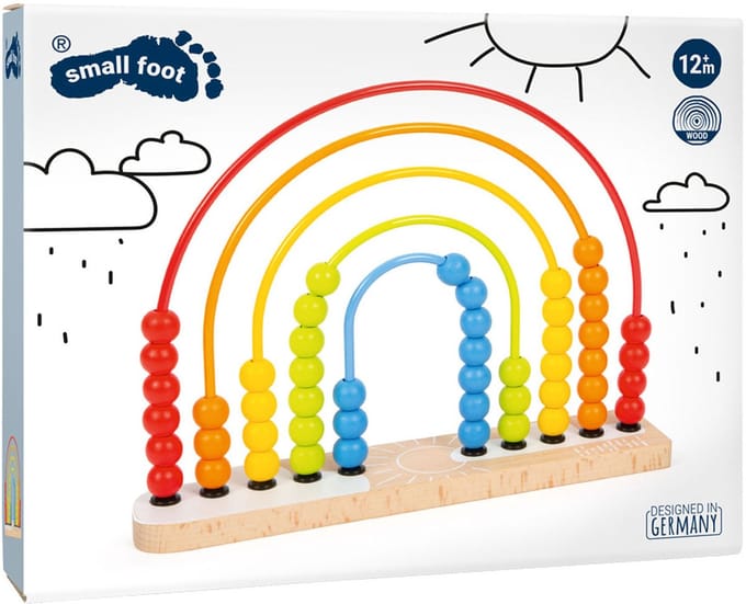 Small Foot - Wooden Motor Skills Spiral Rainbow