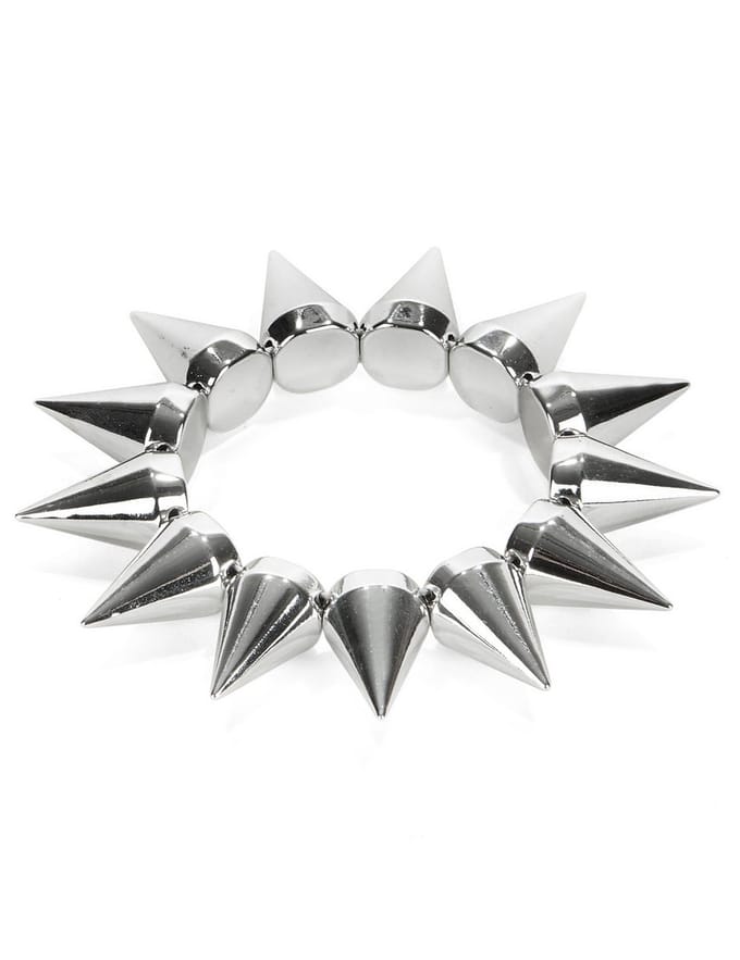 Boland Armband Punk Unisex Zilver