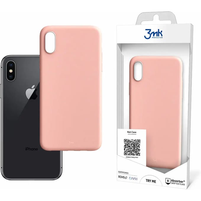 Smartphone hoesje 3MK Apple iPhone Xs Max - Lychee
