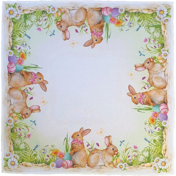 Unique Living - Tafelkleed Easter - 90x90cm - Dessin 1