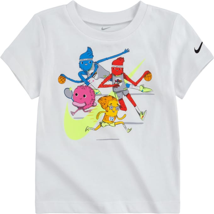 Nike Lilmonsters Graphic T-shirt Kids Wit K001