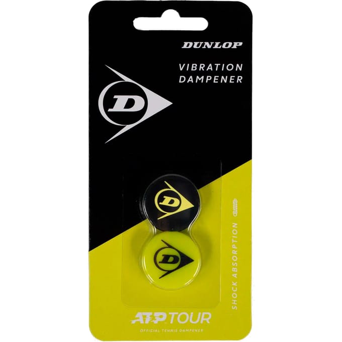 DUNLOP FLYING D DAMPENER RED/YELLOW 2PCS BLISTER