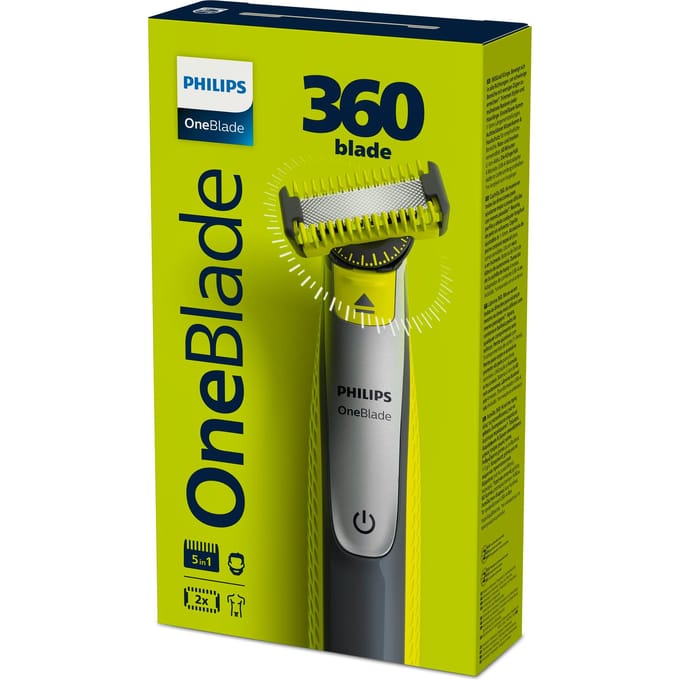 Philips OneBlade 360 Face &amp; Body QP2834/23 6 st