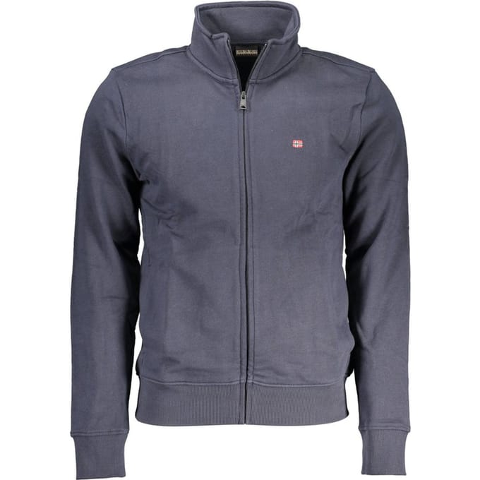 Napapijri Blauw Katoenen Heren Sweatshirt