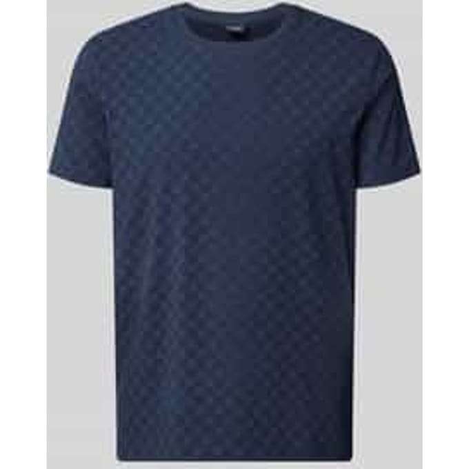 T-shirt met logomotief en ronde hals