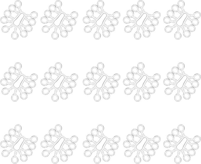 150 Stuks Pellet Aasband Micro Aasringen voor Effectieve Visserij Accessoires